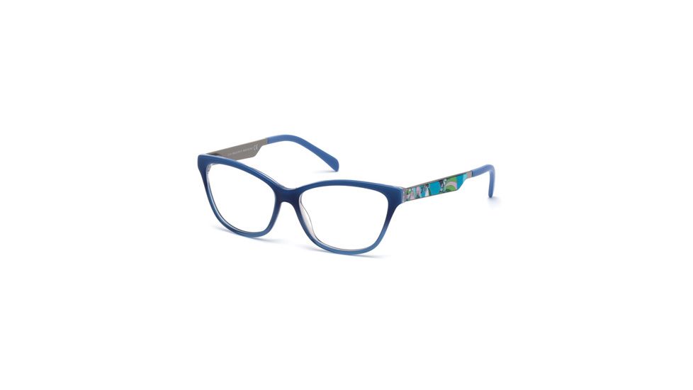 Emilio Pucci EP5012 Eyeglass Frames - Blue Frame Color