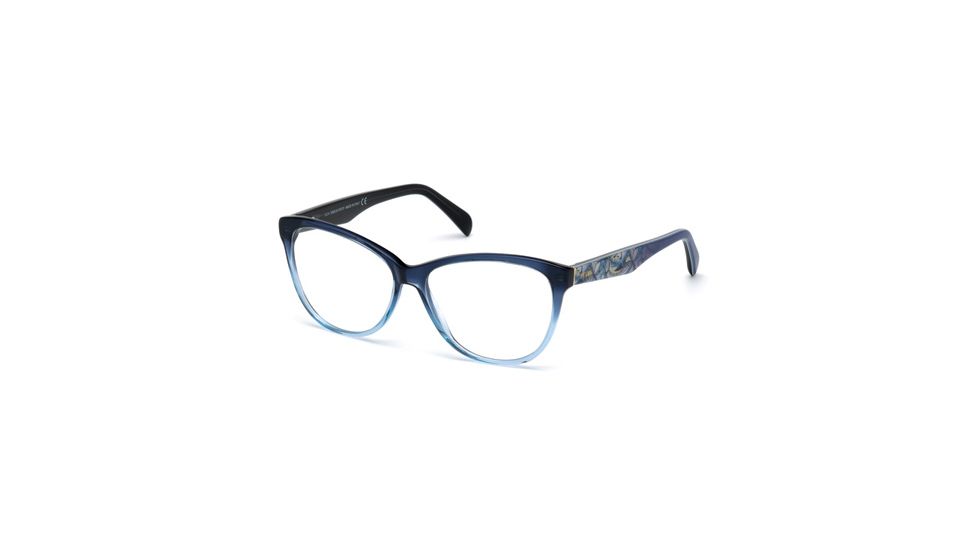 Emilio Pucci EP5013 Eyeglass Frames - Blue Frame Color