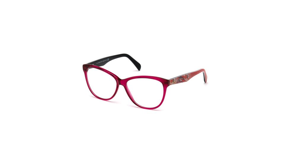 Emilio Pucci EP5013 Eyeglass Frames - Shiny Fuxia Frame Color
