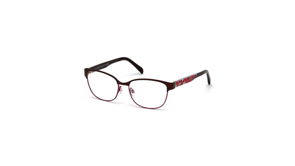 Emilio Pucci EP5016 Eyeglass Frames - Dark Brown Frame Color