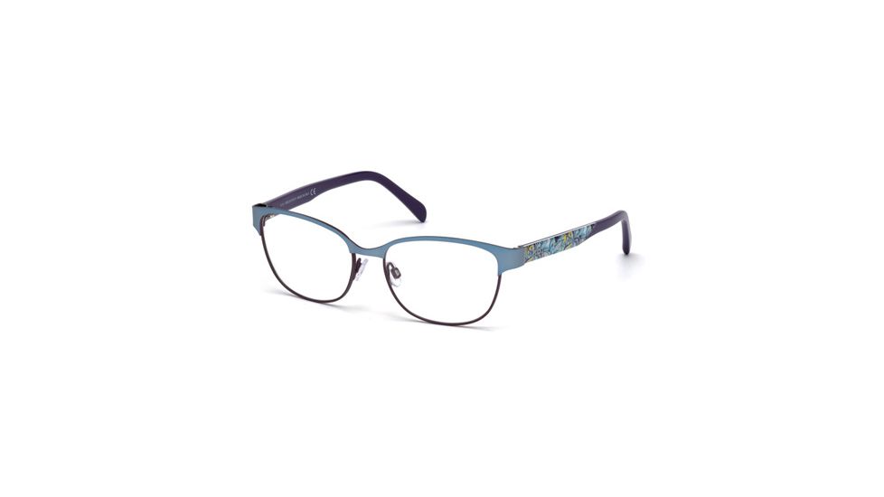 Emilio Pucci EP5016 Eyeglass Frames - Light Blue Frame Color