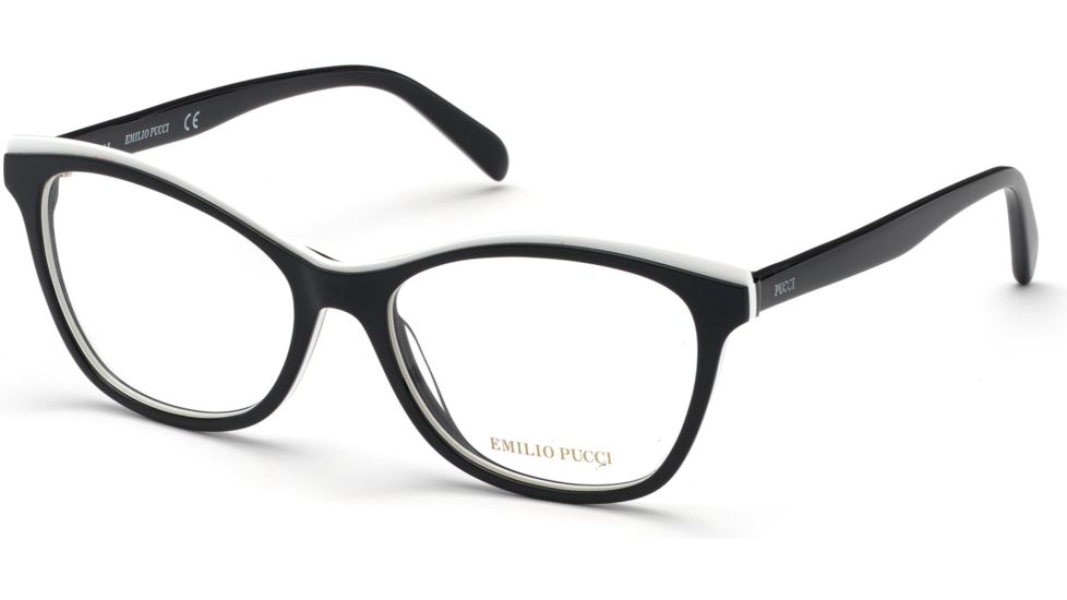 Emilio Pucci EP5098 Eyeglass Frames - Black Frame Color