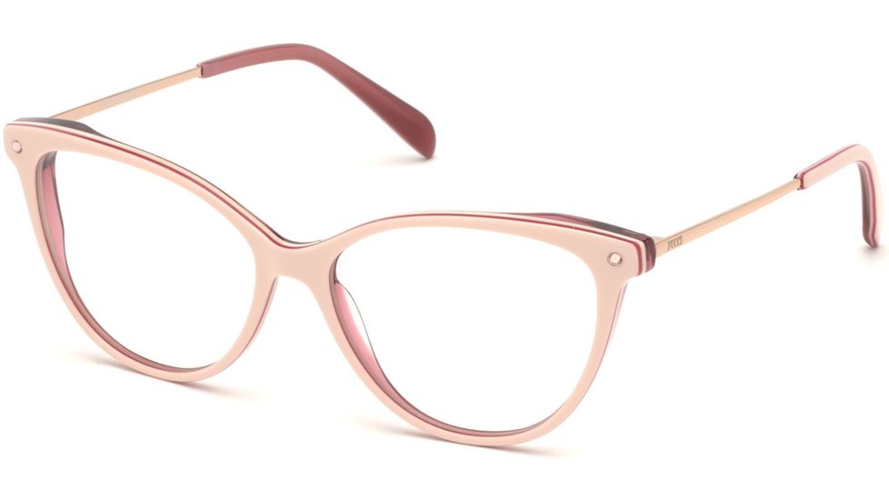 Emilio Pucci EP5119 Eyeglass Frames - White Frame Color