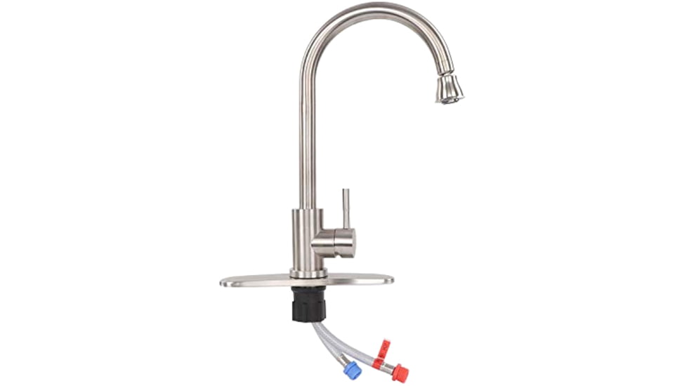 Empire Brass Faucet Single Handle Brushed, SL7000BN-A