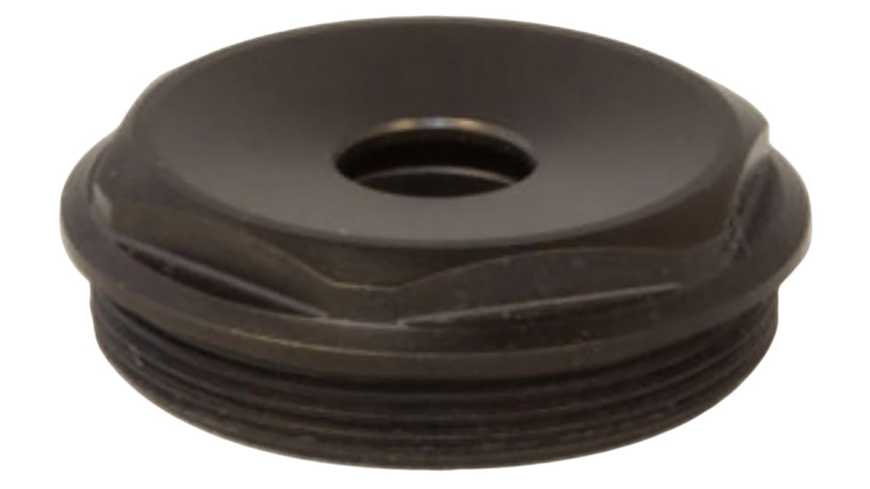 Energetic Armament Titanium End Cap Muzzle Device, 7.62mm, Nitride, Black, EA32