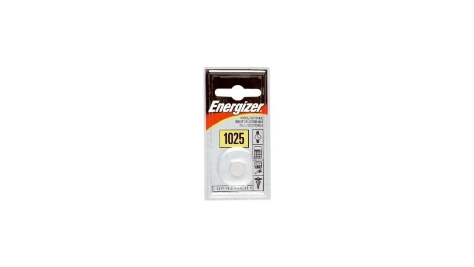 Energizer 3 Volt Lithium Coin Button Cell Electronic / Watch Battery, CR1025, ECR1025BP