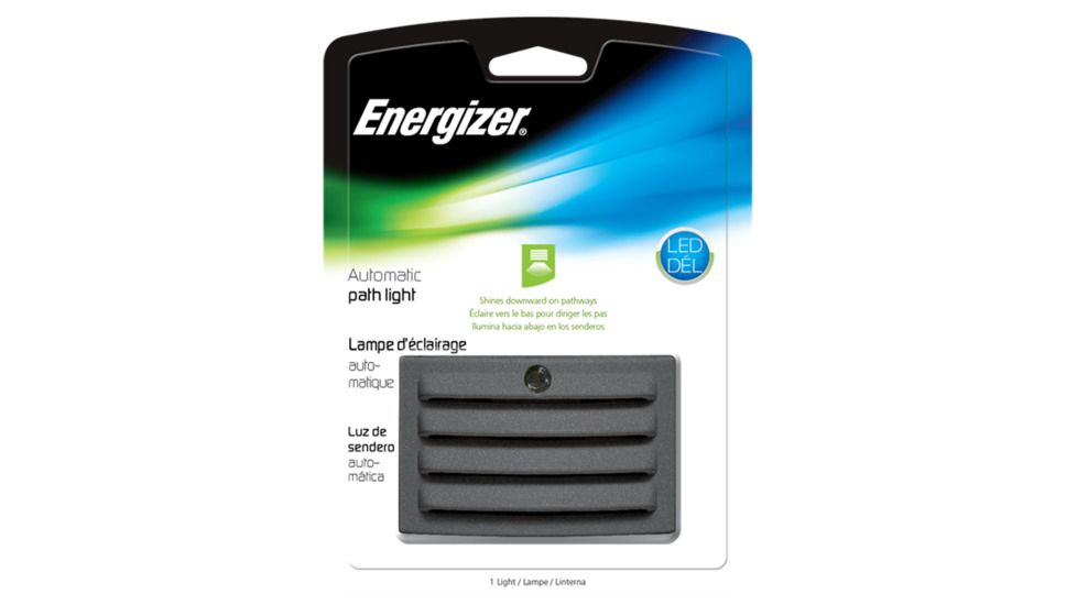 Energizer Vented Automatic Path Light, Charcoal ENLPLVCG