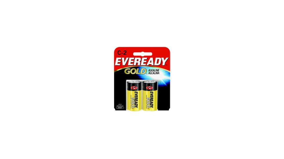 Energizer Eveready Gold C Batteries 1.5 Volts, Energizer Gold Eveready C 1.5 Volts Batteries Packs Energizer Gold C 1.5 Volts Batteries 2 Pack 