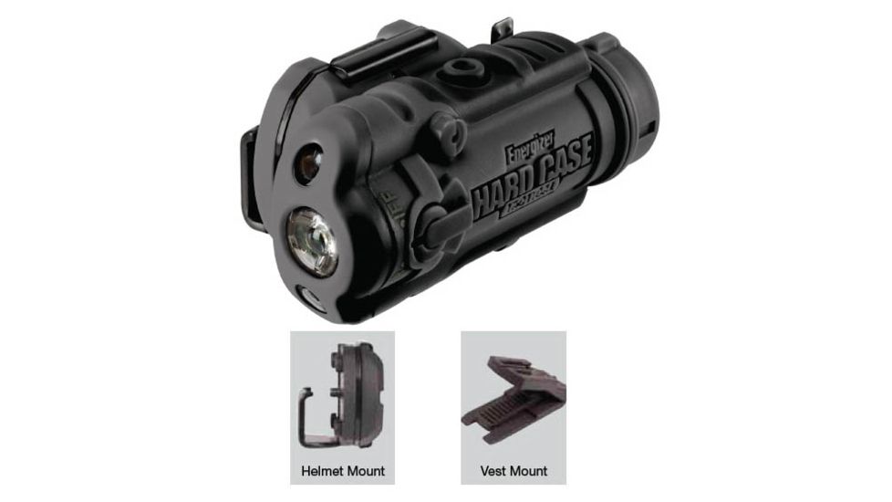 Energizer Tango Helmet Flashlight, Black LEHL11L