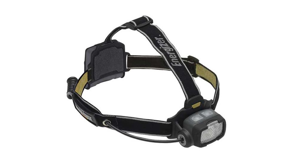 Energizer HardCase Pro LED Headlight, Gray Body, 3 AA ELTUFHD31PE
