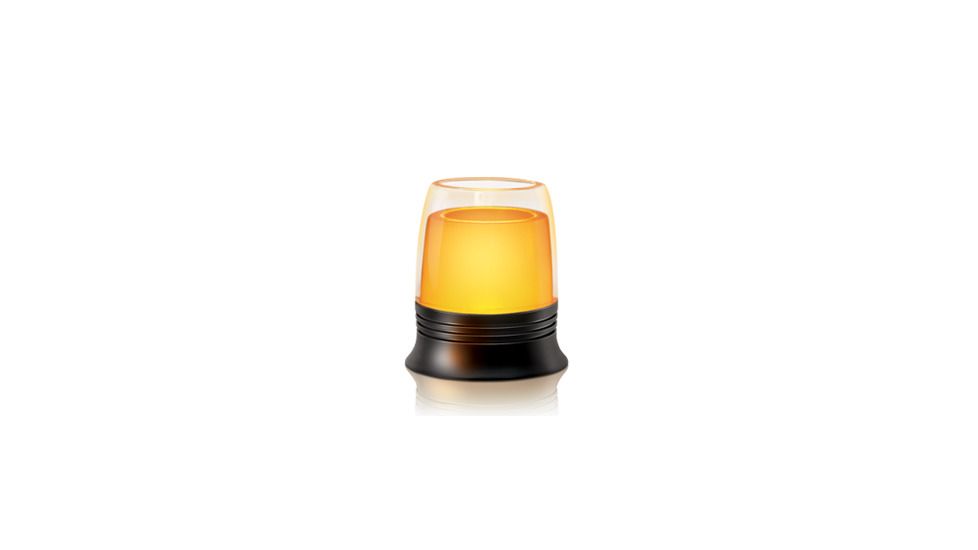 Energizer Glas Flameless Candle w/ 4in. Holder
