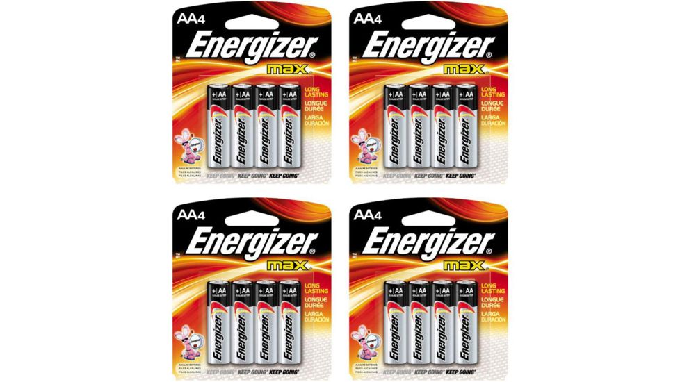 Energizer Max Alkaline AA Batteries 1.5 Volt, 16 Pack, E91LP-16