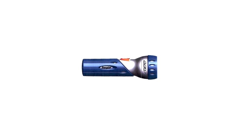Energizer Nichia LED Flashlight 4LEDs 100 Hour Runtime with 2 D Batteries CLED2D-E