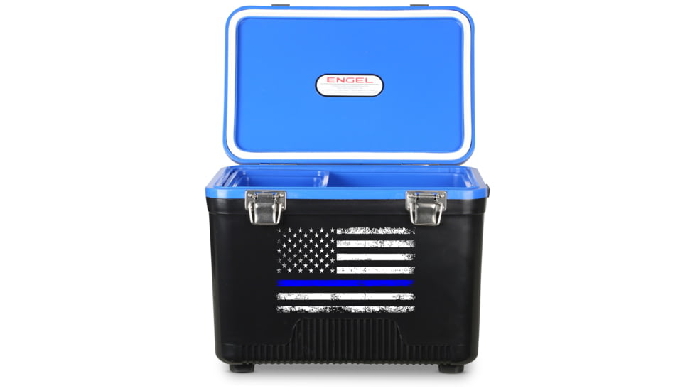 Engel Coolers 7.5Qt Thin Blue Line Lunch Box, UC7-BLB TBLFlag