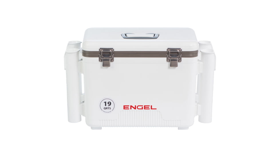Engel Coolers Engel 19 Quart Drybox/Cooler with Rod Holders, UC19T-RH