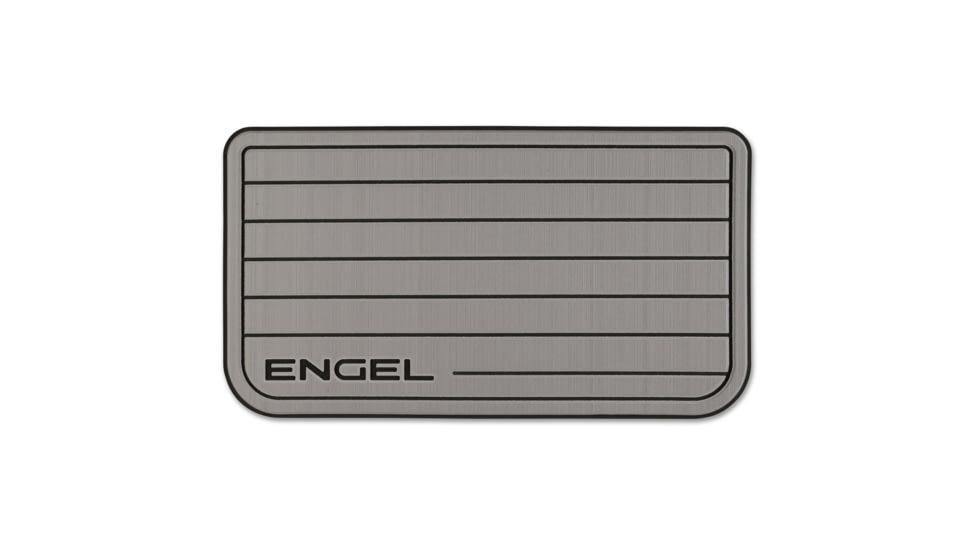 Engel Coolers SeaDekR Grey Teak Pattern Non-Slip Marine Cooler Topper, SD25-GT