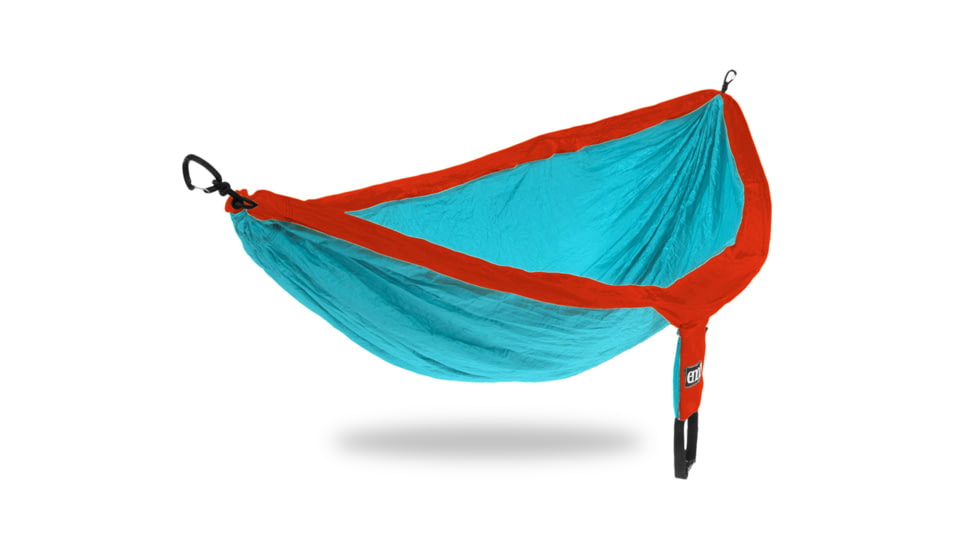 ENO Double Nest Hammock, 9ft x 6ft 6in, Aqua/Red, DH073