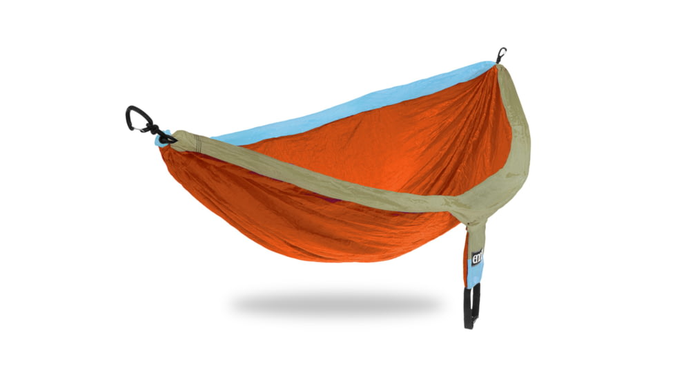 ENO Double Nest Hammock, 9ft x 6ft 6in, Powder/Orange/Tan, DH015