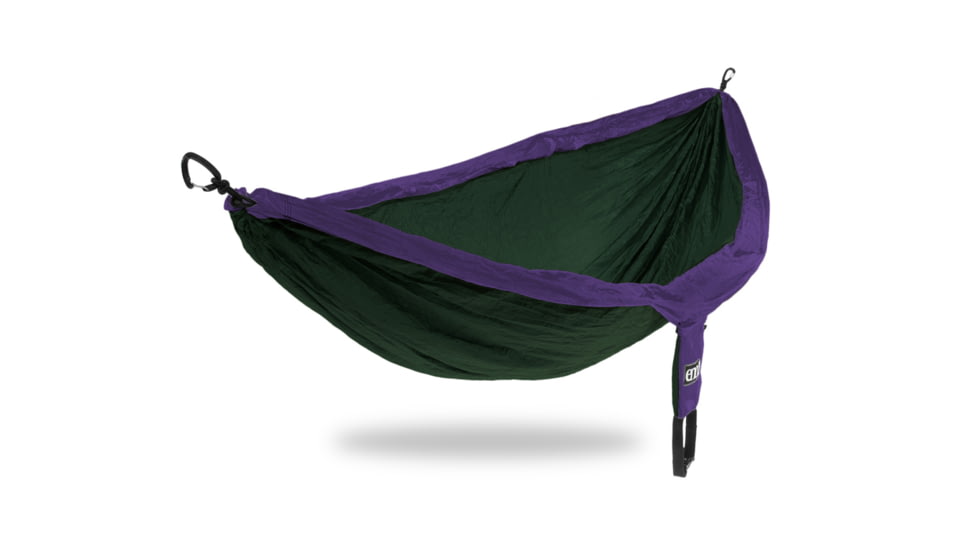 ENO Double Nest Hammock, 9ft x 6ft 6in, Purple/Forest, DH007