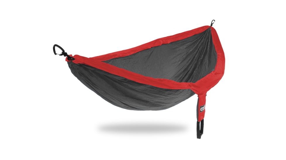 ENO Double Nest Hammock, 9ft x 6ft 6in, Red/Charcoal, DH004