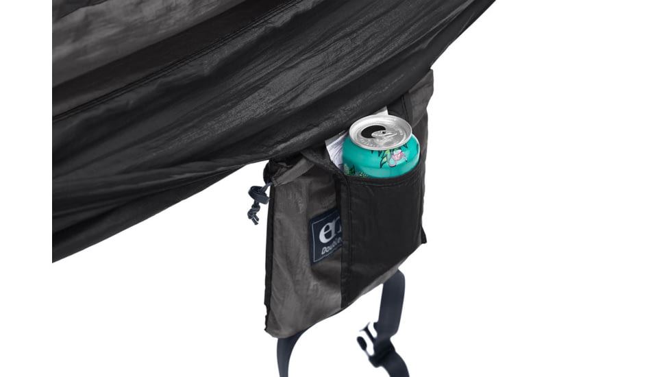 Eno DoubleNest Hammock, Charcoal/Black, One Size, DN010
