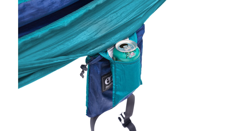 ENO DoubleNest Hammock, Navy/Seafoam, DN-001