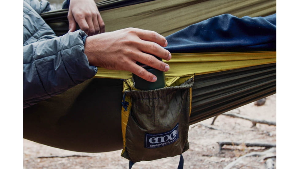 Eno DoubleNest Hammock, Olive/Melon, One Size, DN009