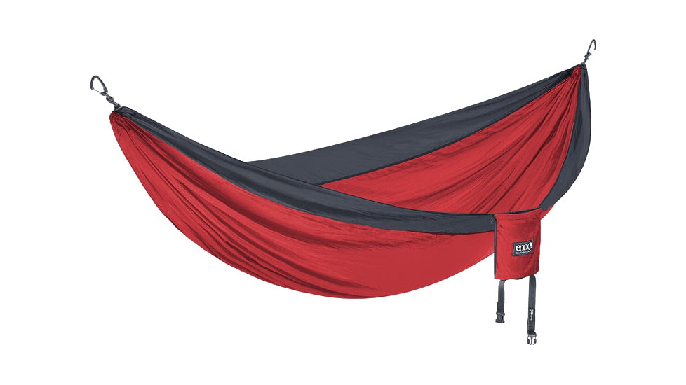 Eno DoubleNest Hammock, Red/Charcoal, One Size, DN004
