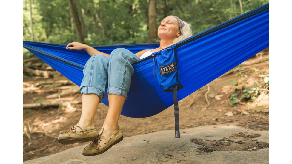 Eno DoubleNest Hammock, Royal/Navy, One Size, DN002