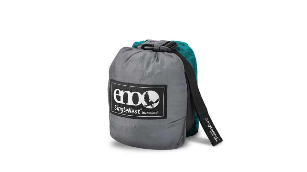 Eno Single Nest Hammock, Grey/Seafoam, One Size, SN011