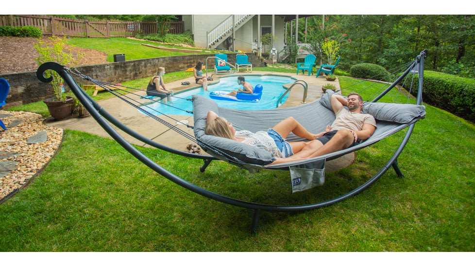 Eno SoloPod XL Hammock Stand, Charcoal, ENO-SOLOXL