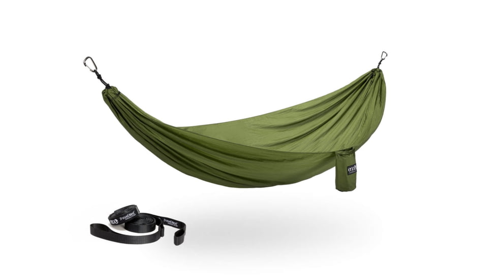 Eno TravelNest Hammock &amp; Straps Combo, Moss, One Size, TRN062