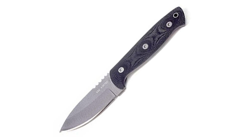 Entrek Badger, Micarta Handle, Plain, w/Kydex Sheath EN-BADGER