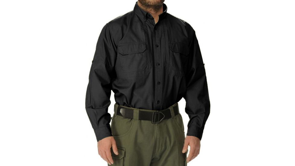 EOTAC 407 Operator Grade Long-Sleeve Shirt - Black, 2XL