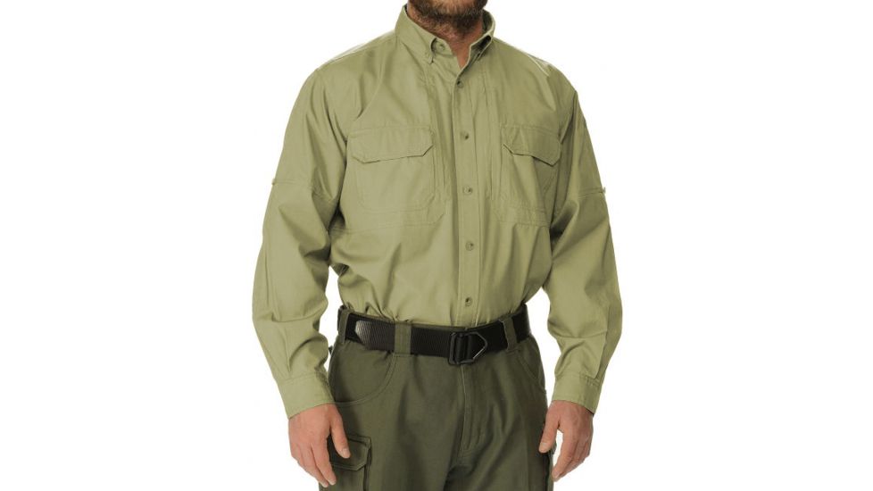 EOTAC 407 Operator Grade Long-Sleeve Shirt - Sage, XL