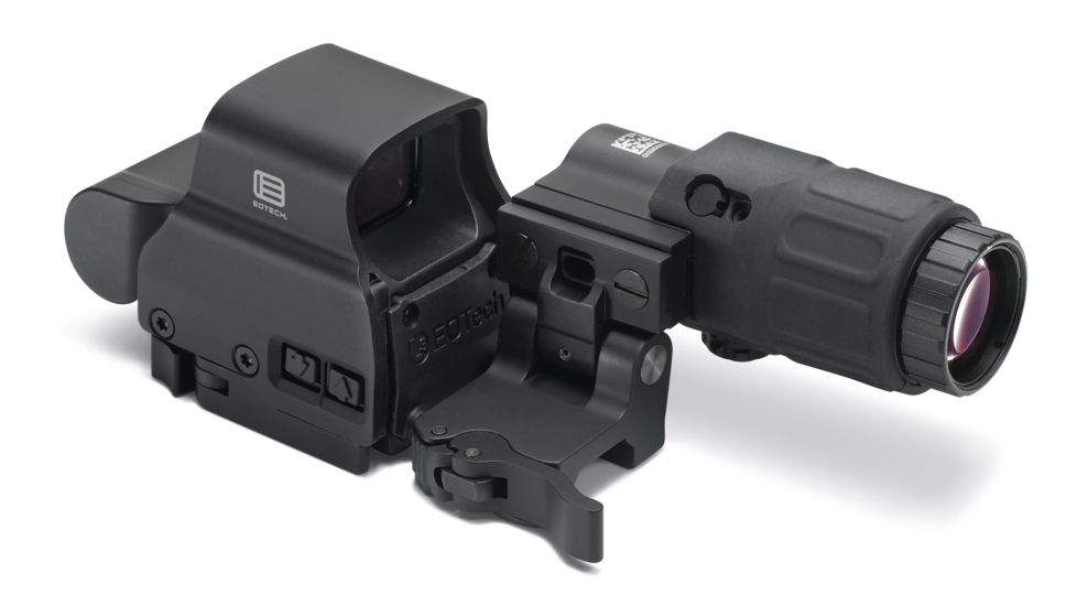 DEMO, EOTech HHS-II Holographic Reflex Red Dot Sight, 1 MOA Dot Reticle, Black, HHS II