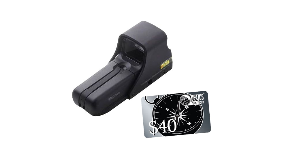 EOTech 550 A65 Holographic Sight w/ A65/1 reticle, AA battery, Night Vision Compatible with FREE 40 OpticsPlanet.com Gift Certificate