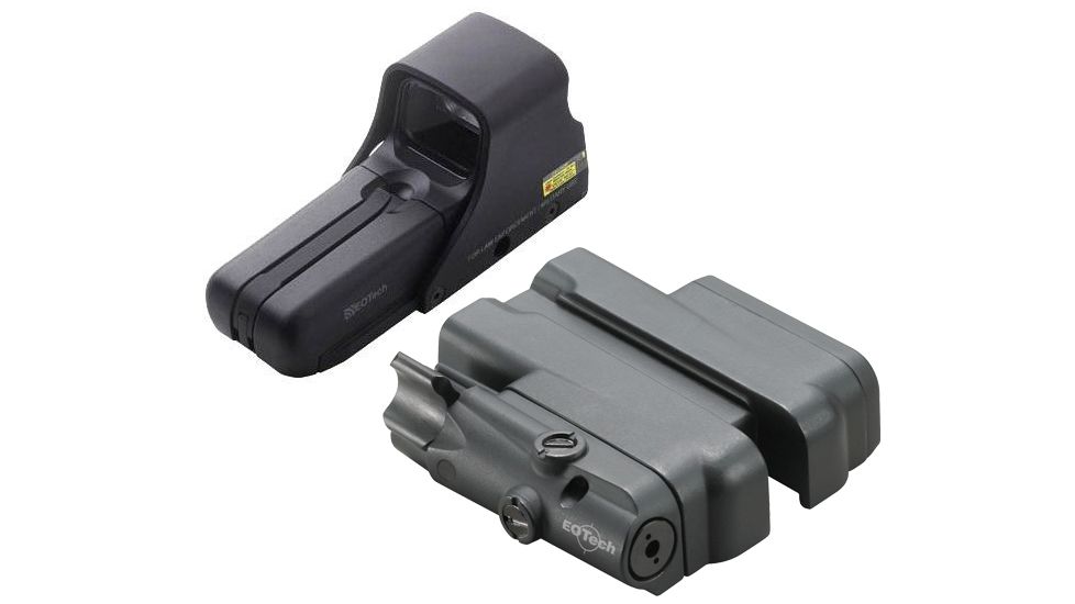 EOTech 550 Holographic Sight, AA Battery w/ BDC Reticle for .308 Caliber, Nightvision Compatible w/ Laser and IR Battery Cap LBC2