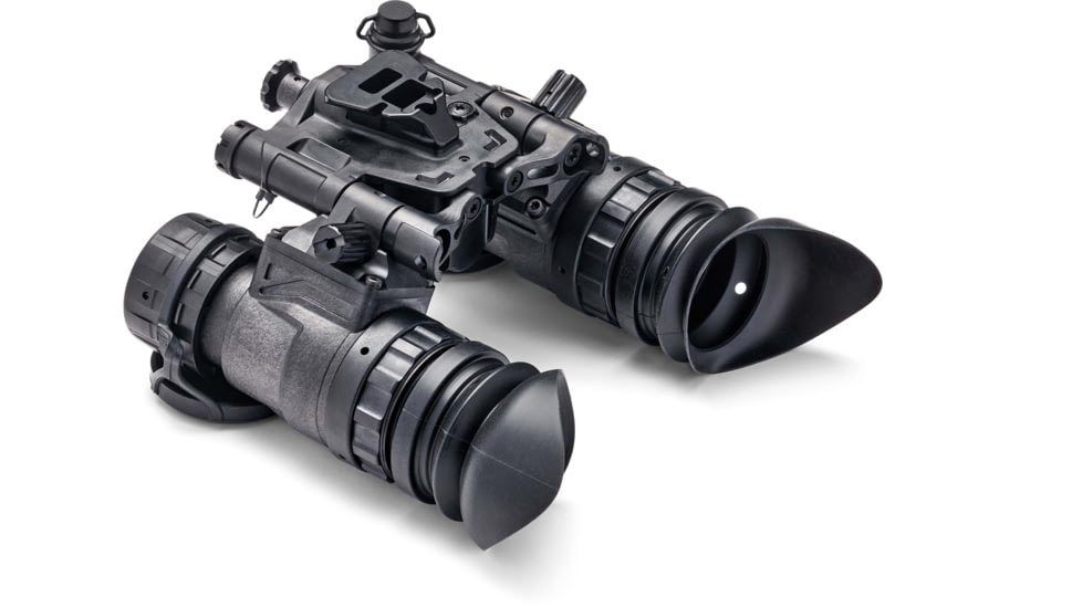 EOTech BinoNV-c 1x w/ Wilcox G24 Mount, Photonis, 4G White Phosphor, Black, EOT-BINO-AI-B-C