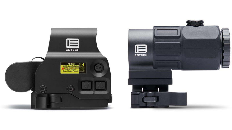 EOTech EXPS3-4 Holographic Weapon Sight w/ G45.STS 5x Magnifier, Black, HHS V
