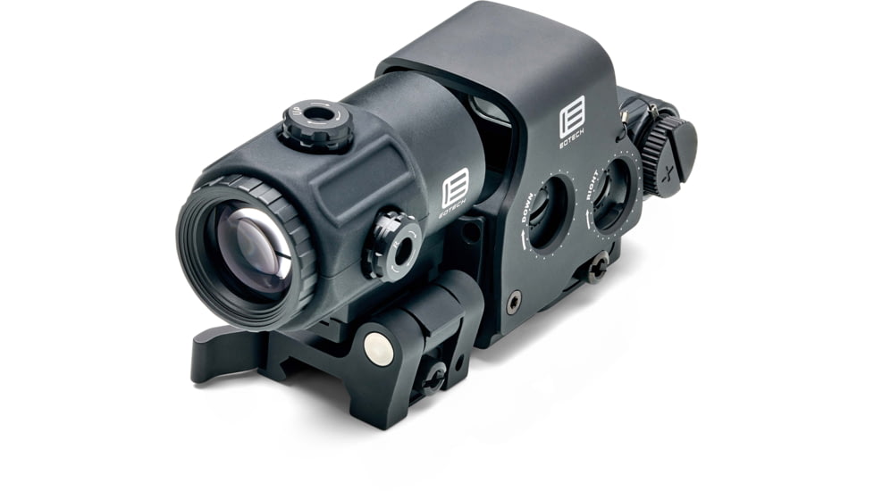 EOTech HHS-VI Complete System Red Dot Sight w/EXPS3-2 HWS, G43 Magnifier w/ QD Switch-To-Side Mount, Black, HHS VI