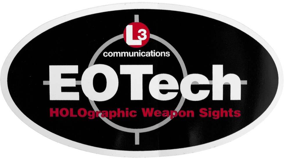 EOTech Holographic Weapon Sights Oval Logo Sticker