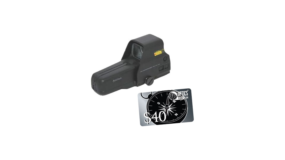 EOTech HWS 550AA Tactical Holographic Sight XR500 for .50 Caliber with FREE 40 OpticsPlanet.com Gift Certificate