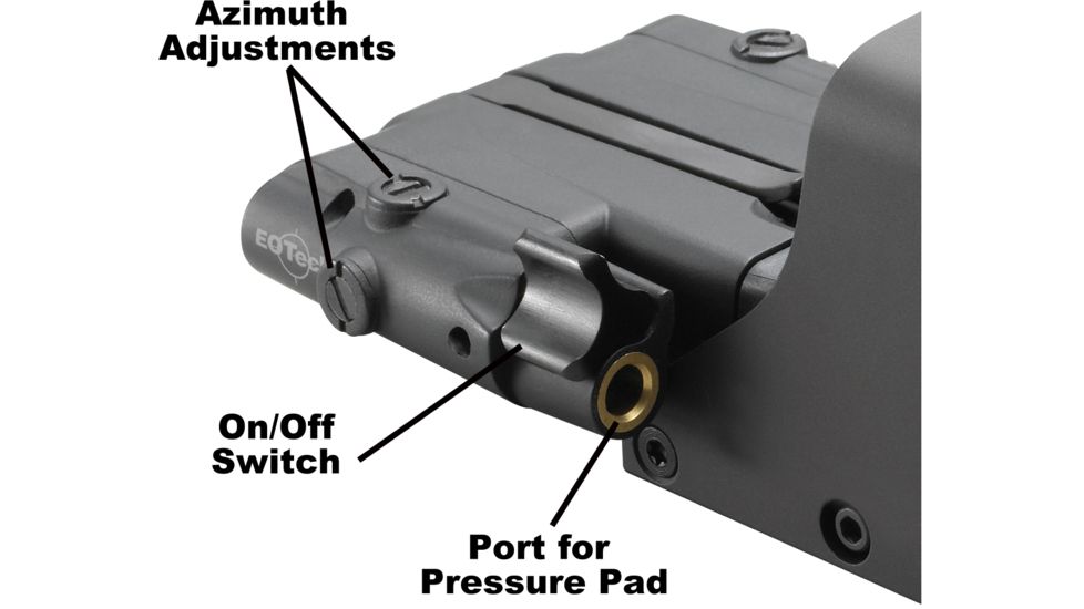 EOTech Laser Battery Cap Accessory, Black, Visible Red Laser, Compatible with All 512/552 Models LBC