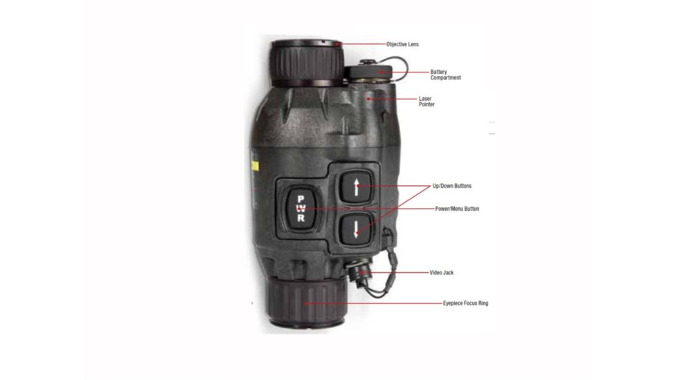 EOTech MTM-PI Thermal Imaging Monocular w/ IR Laser Pointer MTM-000-A15