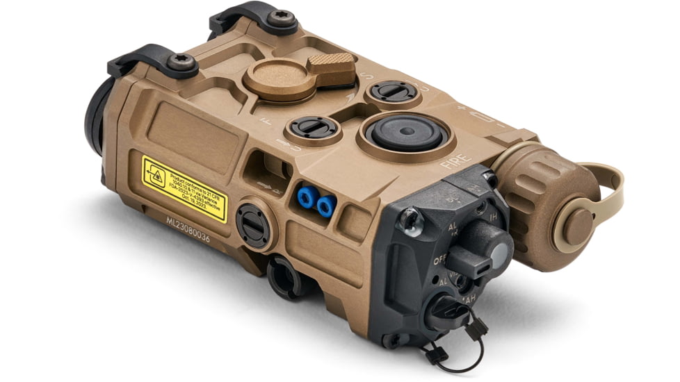 EOTech On-Gun Commercial Power Green Visible IR Laser Sight, Tan/FDE, EOT-OGL-C-T