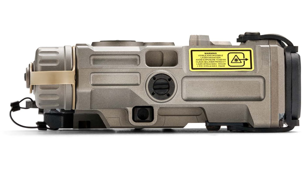 EOTech On-Gun-Laser, Standard Power, Green Vis Laser, Modlite Remote Switch, Grey, EOT-OGL-S-G