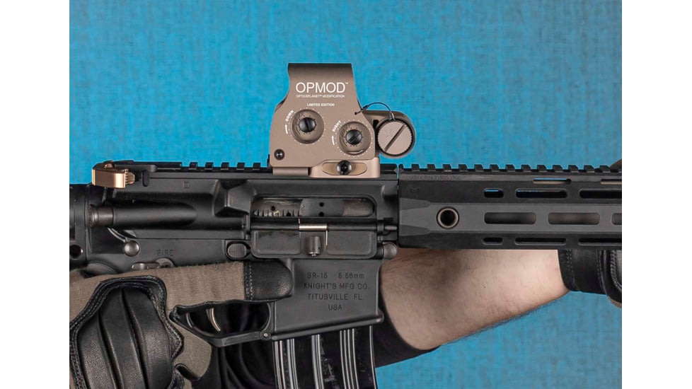 EOTech OPMOD EXPS 3 Holographic Reflex Red Dot Sight, 4 MOA Dot Reticle, Tan, EXPS3-4 TAN OP
