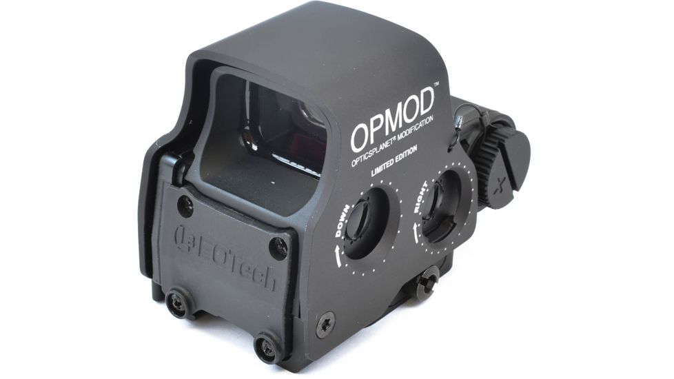 EOTech OPMOD OP Exclusive EXPS2-0 Green Reticle Holographic Reflex Red Dot Sight, Green 68 MOA Ring w/ Single 1 MOA Dot, Black, EXPS2-0GRNOP-BLACK