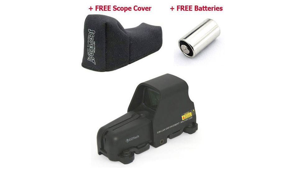 Eotech 553.A65 Holosight with Scopecoat Protector and Batteries